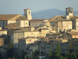 Perugia widok na miasto