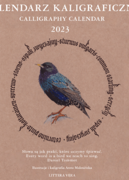 Kalendarz kaligraficzny Ptaki 2023