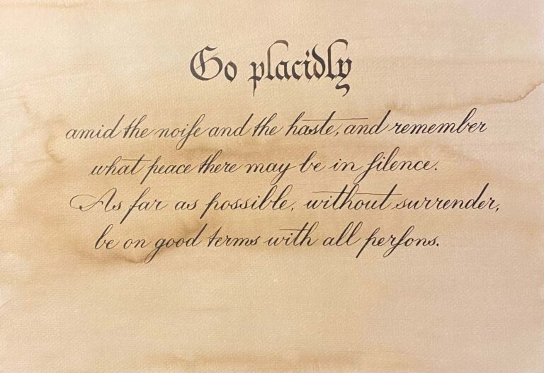 warsztaty kaligrafii w Perugii 2026