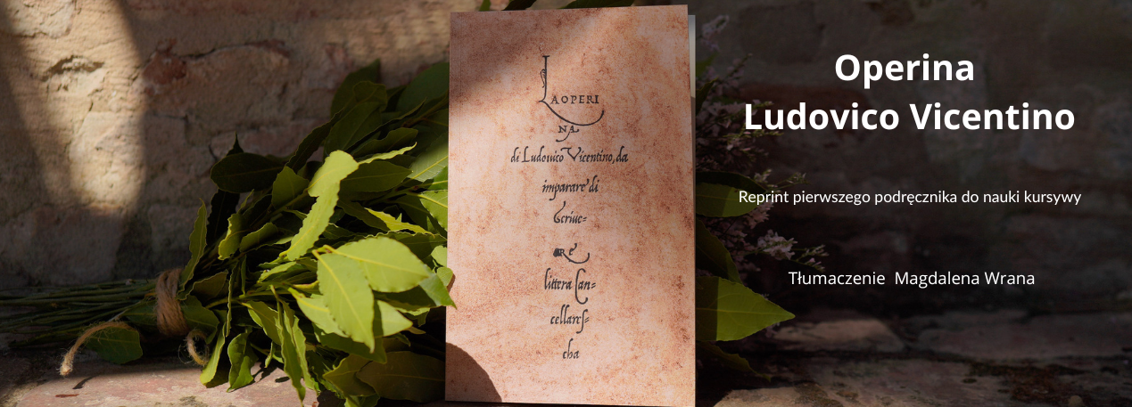 Operina - pierwszy podręcznik do kaligrafii